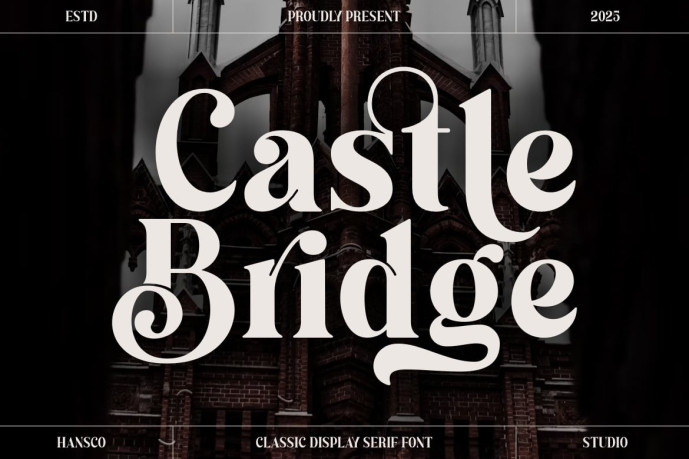 Castle Bridge Font - Free Font