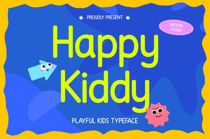 Happy Kiddy Font - Free Font
