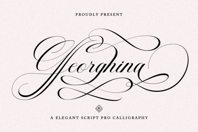 Georghina Script Pro Font - Free Font