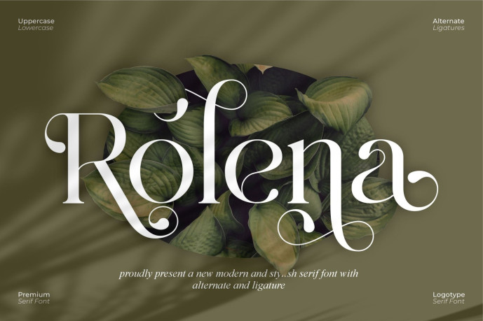 Rolena Modern Serif Font - Free Font