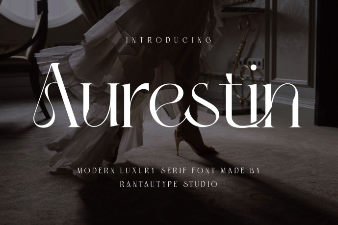 Aurestin Modern Serif Font - Free Font