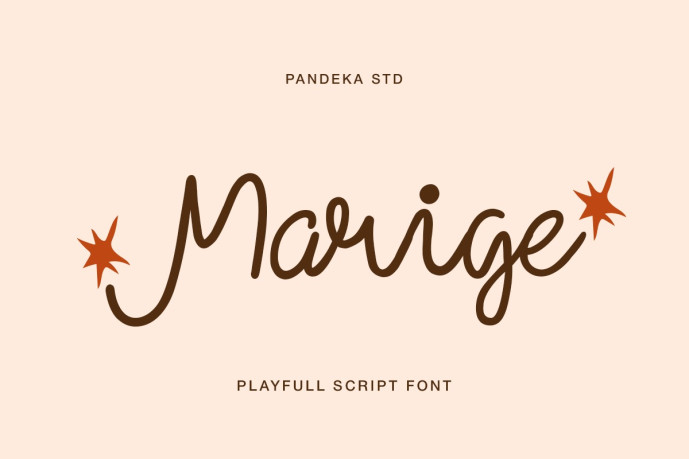 Marige Playful Script Font - Free Font