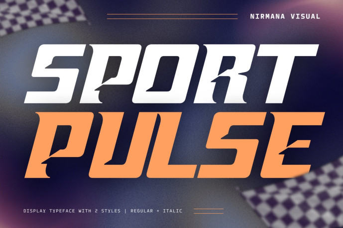 Sport Pulse - Modern Sport Font - Free Font
