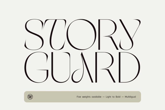 Story Guard Display Font - Free Font