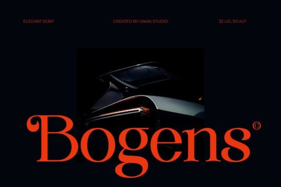 Bogens Font - Free Font