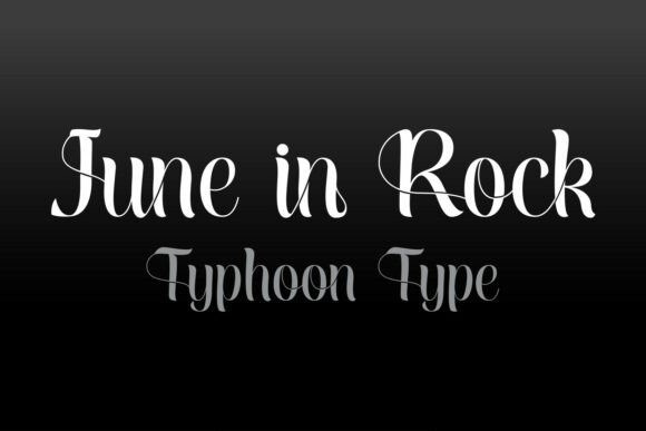 June In Rock Font - Free Font