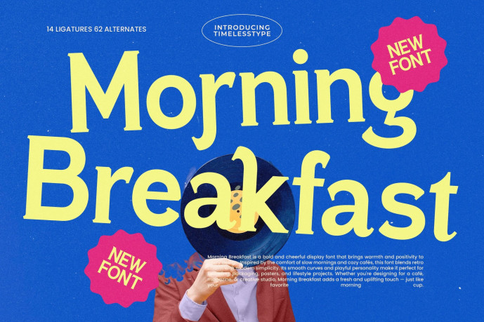Breakfast Morning Script Morning Breakfast Serif Font - Free Font