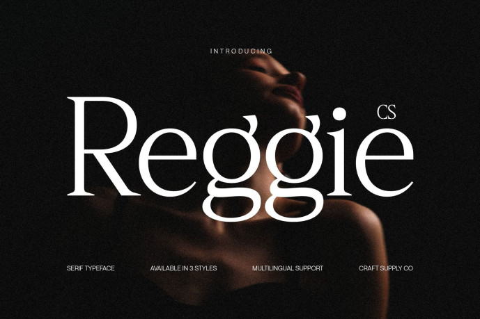 Reggie In Cursive Reggie – Serif Typeface - Free Font
