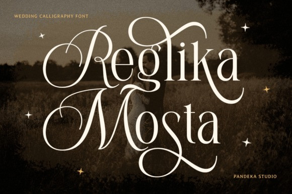 Mosta Lettering Reglika Mosta Font - Free Font