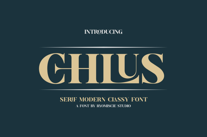 Chlus Font - Free Font