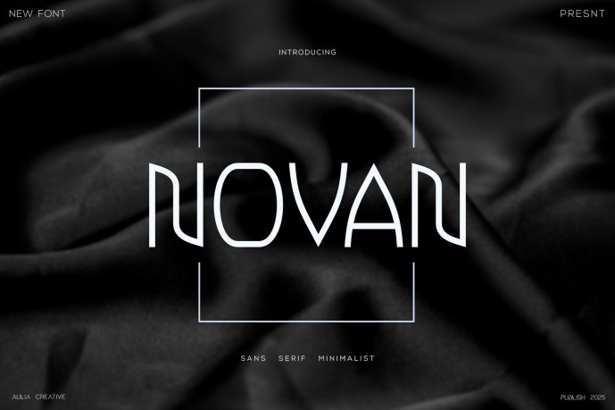 Novan Display Font - Free Font