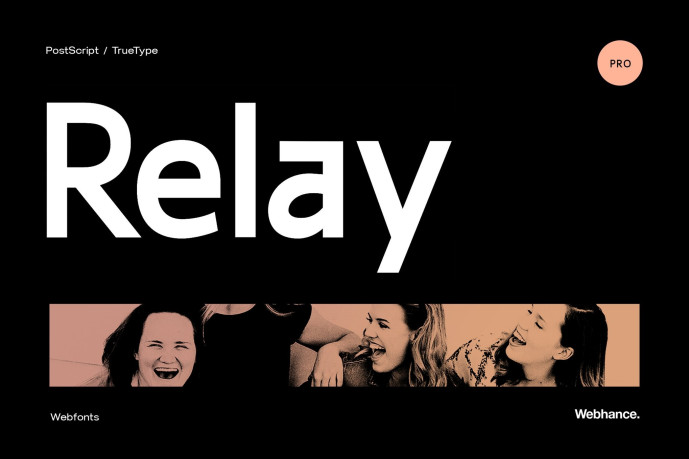 Relay Font - Free Font
