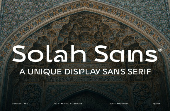 Ut Solah Sans Font - Free Font
