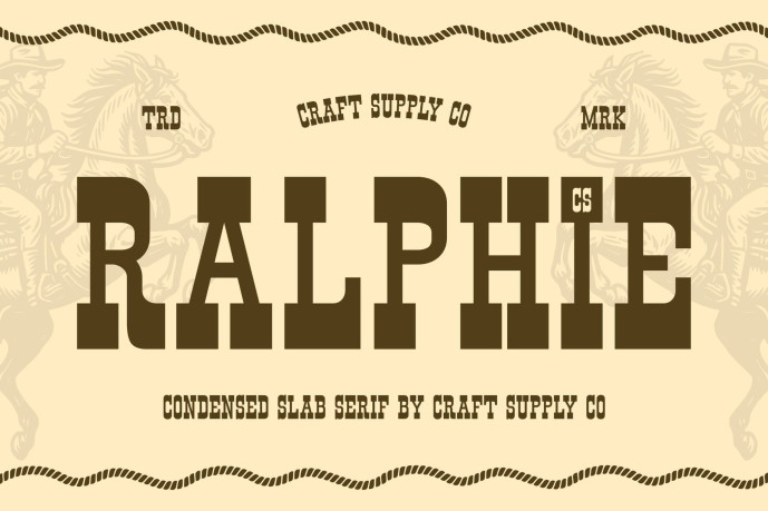 Ralphie – Western Display Font - Free Font