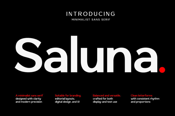 Saluna Font - Free Font
