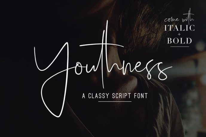 Youthness Handwriting Font - Free Font
