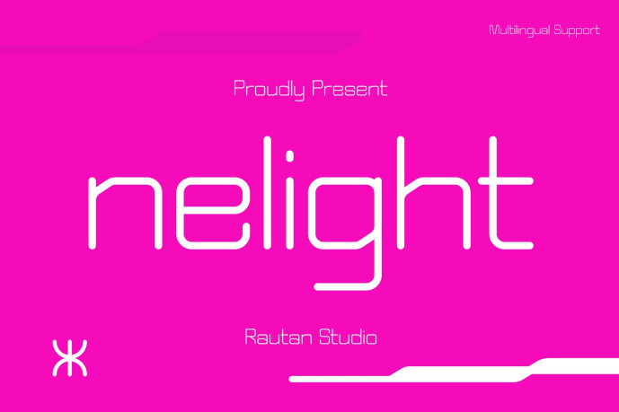 Nelight Font - Free Font