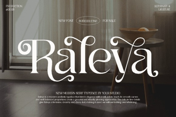 Raleya Font - Free Font