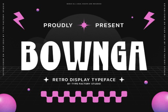 Bownga Font - Free Font
