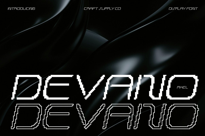 Devano Pixel Font - Free Font