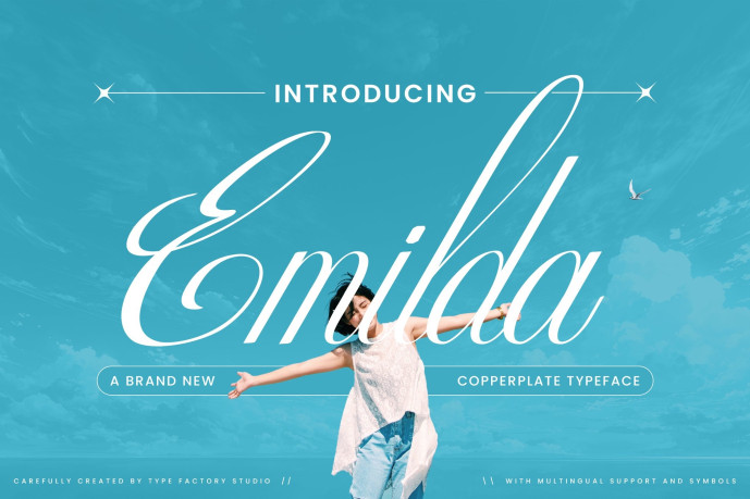 Emilda Script Font - Free Font