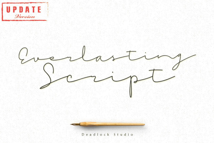 Everlasting French Script Everlasting Script Font - Free Font