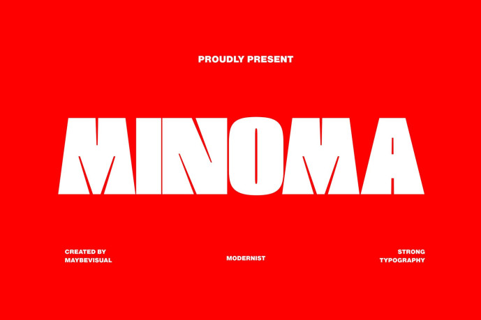 Minoma Font - Free Font