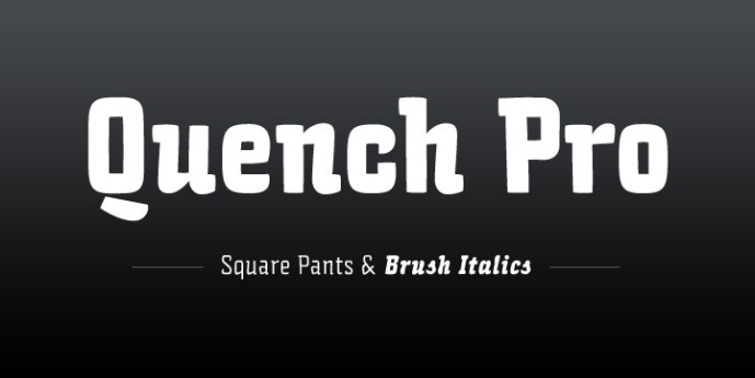 Quench Cursive Quench Pro Font - Free Font