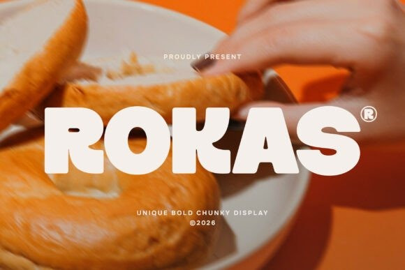 Rocla Rokas Rokas Font - Free Font