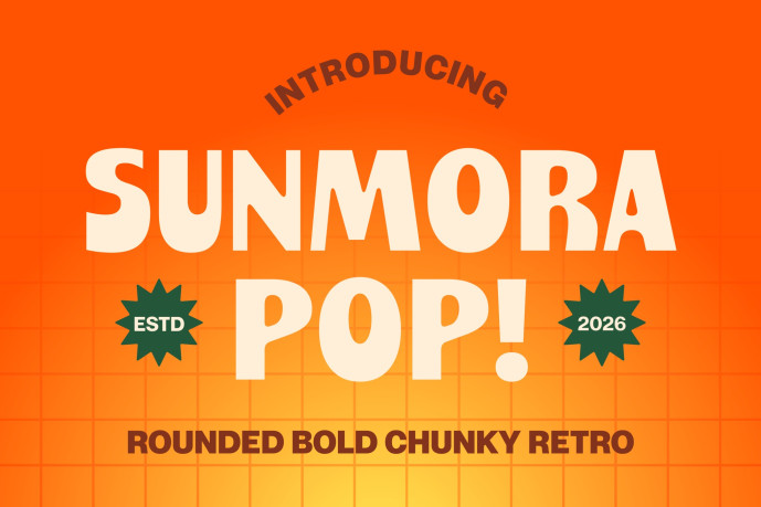 Sunmora Pop Font - Free Font