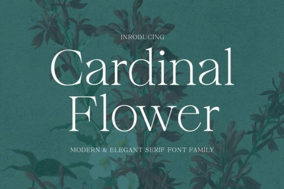 Cardinal Flower Font - Free Font
