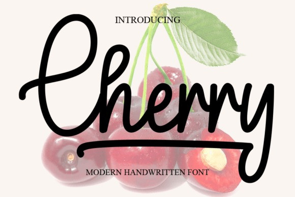 Cherry Script Font - Free Font
