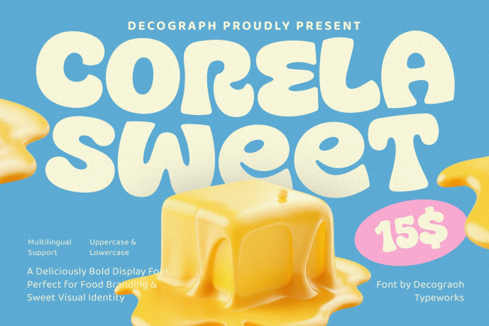 Corela Corela Sweet Display Font - Free Font
