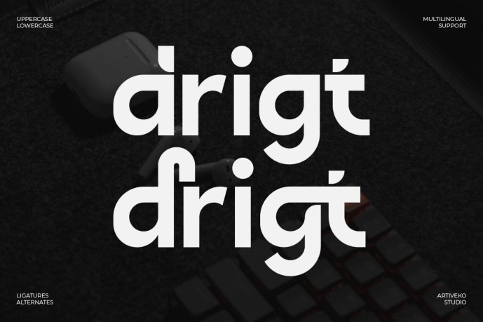 Drigt Font - Free Font