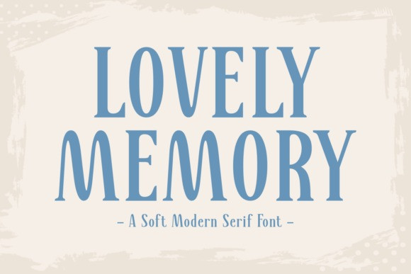 Lovely Memory Font - Free Font