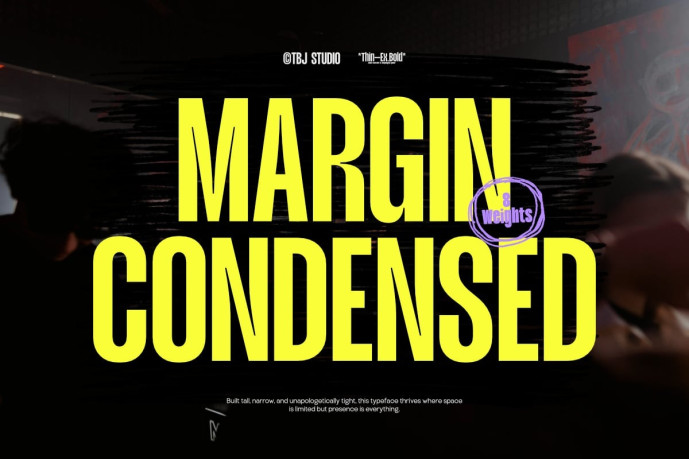 Margin Condensed Font - Free Font