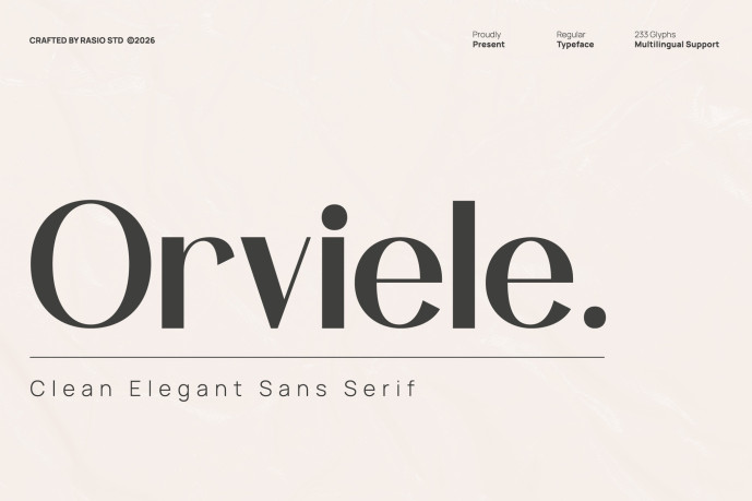 Oraqle Font Script Orviele Font - Free Font