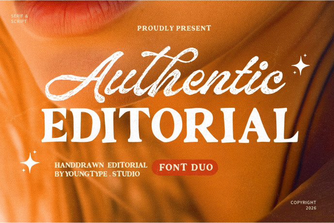 Authentic Editorial Font Duo - Free Font