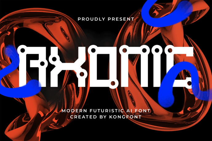 Axonic Script Axonic Font - Free Font