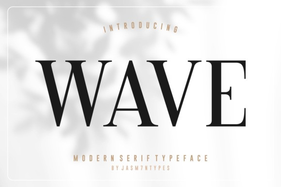 Wave Font - Free Font