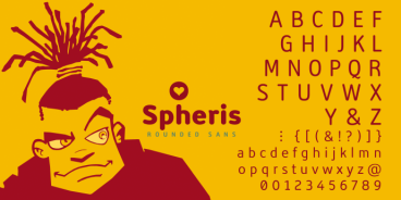 Spheris Round Font