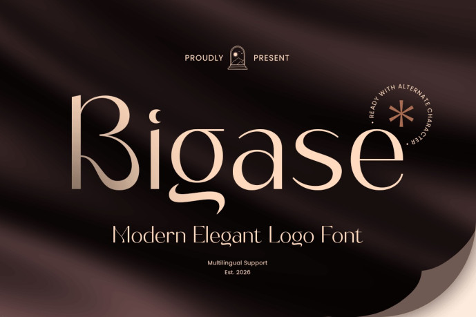 Bigase Sans Serif Font - Free Font