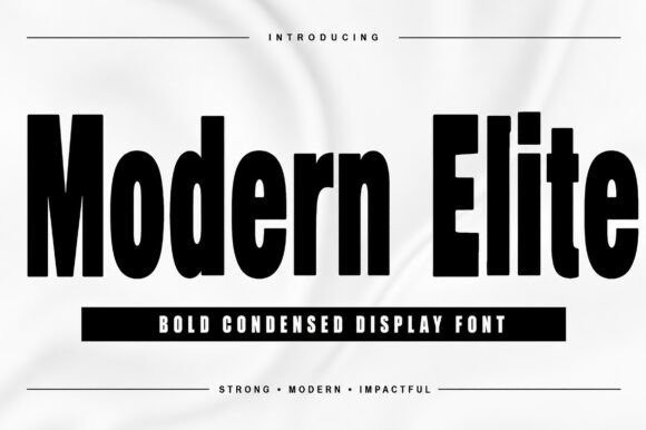Modern Elite Font - Free Font