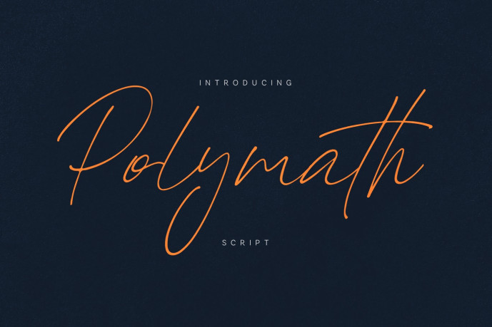 Polymath Font - Free Font