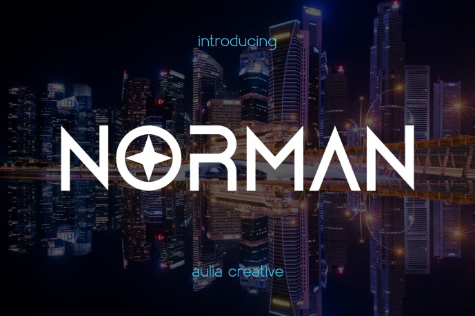 Norman - Modern Sans Serif Font - Free Font